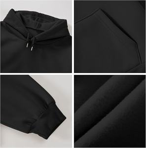 Sudadera de Felpa Gruesa de Alta Calidad, 500 g/m², con Logotipo Personalizado, Sudadera Extra Grande, Sudadera con Capucha Gruesa en Relieve - Product Image 6