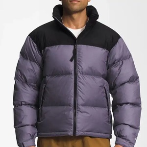 Chaqueta acolchada delgada para hombre 2023, lona personalizada de alta calidad, relleno de fibra de poliéster 100%, estilo callejero transpirable para - Product Image 5