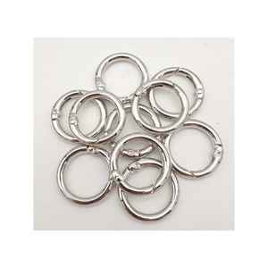 Silver Openable Bag Metal Ring <b>Other</b> <b>Connectors</b> Product Category - Product Image 1