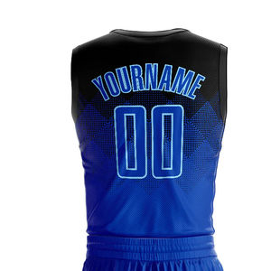 Fournisseur direct d'usine, impression de logo personnalisé, ensemble d'uniformes de basket-ball pour hommes, respirant, grande taille, dernier style, meilleure qualité, sport - Product Image 6