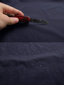 Veste coupe-vent en toile respirante pour homme, imperméable, à capuche, zippée, col montant, plusieurs poches, pour la randonnée et la ville - Product Image 6