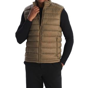 Chaqueta acolchada de invierno de alta calidad, chaleco con cuello redondo y cremallera, superventas, poliéster transpirable, logotipo personalizado, servicio de algodón 2026 - Product Image 1