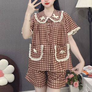 [FACTORY SEWING] PW47 Sleepwear Women's <b>Pajamas</b> 100% Cotton Fabric to Help the Wearer Feel Comfortable in all activities 2025 - Product Image 2