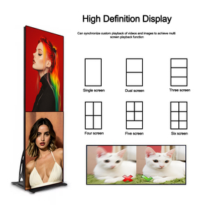 Kapalı giyim mağazası için LED tam renkli reklam posteri ekran zemin ayna asansör wayeducation eğitim promosyon LED - Product Image 3