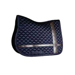 Factory Direct Dressage Saddle <b>Pad</b> with Shock Absorbing Moisture-Wicking Western Style Felt Cushion and Sheepskin - Product Image 3