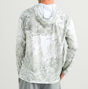 Chemise de pêche à manches longues pour homme, impression par sublimation, UPF 50, anti-UV, polyester, haut de gamme - Product Image 6