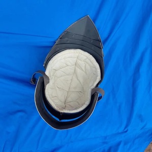 Casque de Sallet allemand personnalisé fait à la main meilleur cadeau en acier doux solide meilleur en utilisation OEM support bricolage qualité - Product Image 6