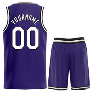 Ensemble d'uniformes de basketball personnalisés de qualité supérieure pour équipes, 100 % polyester, respirant, séchage rapide, grandes tailles pour hommes, vente en gros - Product Image 5