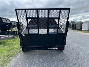 Premier 6x10 bas 4 roues 3-10 tonnes remorque agricole tracteur à benne basculante à 2 roues tracteurs de remorquage remorques VTT et motos - Product Image 5