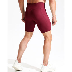 Shorts de compression pour hommes pour la course à pied, la musculation, l'entraînement, séchage rapide, respirant, tissu extensible, taille élastique, style décontracté - Product Image 3