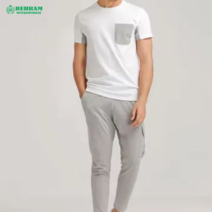 T-shirts pour hommes grande taille à prix avantageux, coupe ample, 100% coton biologique, écologiques, respirants, anti-rides, séchage rapide, 180g - Product Image 3