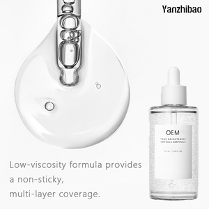 100mL Centella Face Ampoule Calmante Hidratante-Cápsula de brillo Suero para pieles sensibles Cuidado de la piel de gran tamaño - Product Image 3