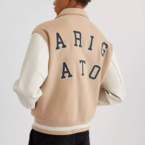 Chaqueta Bomber de Béisbol Ecológica para Hombre, Estilo Urbano, con Logotipo Frontal, Ropa Casual para Exteriores - Product Image 2