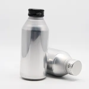 La más nueva botella de jugo transparente al por mayor de pared delgada para café y jugo 450mL 550ml con tapas