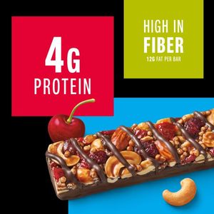 คินด์ นัทบาร์ รสดาร์กช็อกโกแลตเชอร์รี่แคชชู ขนมเพื่อสุขภาพ ปราศจากกลูเตน โปรตีน 4 กรัม บรรจุ 12 ชิ้น - Product Image 2