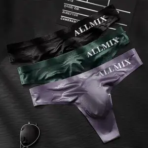 Celana dalam pria kualitas terbaik yang nyaman Boxer dan celana dalam kustom cetak atau Logo bordir elastis Multi Warna