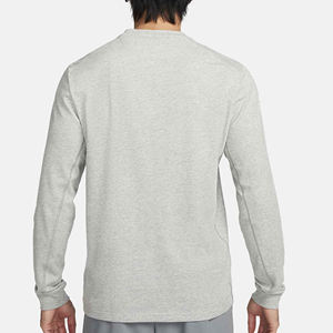 เสื้อยืดสีทึบน้ำหนักเบาสำหรับผู้ชายผ้าฝ้าย100% สีกำหนดเองได้สำหรับฤดูร้อน - Product Image 3