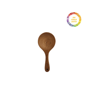 Cucharas de madera dura ecológicas de primera calidad versátiles, utensilios duraderos para servir cocinas saludables - Product Image 5