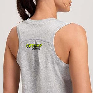 Séchage rapide Slim Fit couleur unie sport haut de course Fitness entraînement Pilates Yoga femmes manches courtes - Product Image 3