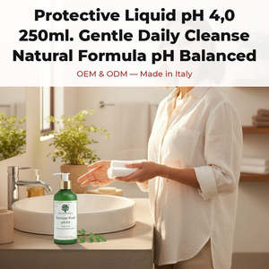 Detergente Intimo Femminile RedMoringa pH 4.0 250ml, Formula Naturale Bilanciata, Etichetta Privata OEM - Product Image 2