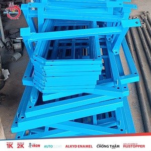 Nhãn hiệu riêng công nghiệp phun sơn topcoat lớp B bảo vệ sơn tĩnh điện cho Cổng tường thuyền chủ yếu là Acrylic Epoxy - Product Image 6