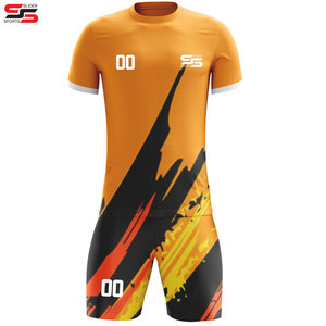 2025 último conjunto de camiseta de fútbol de alta calidad 100% poliéster Club ropa de equipo uniforme precio más bajo uniforme de fútbol - Product Image 4