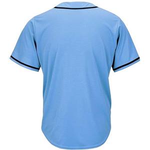 เสื้อเจอร์ซีย์ทีมเบสบอลที่มีชื่อหมายเลขและโลโก้พิมพ์ซับลิเมชันตามสั่ง - Product Image 6