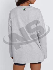 Suéter Premium de Invierno para Mujer, Tejido de Punto, 100% Algodón, Antibolitas, Secado Rápido, Estilo Urbano, Manga Larga, Color Personalizado - Product Image 6