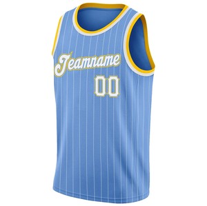 Camiseta de Baloncesto sin Mangas Transpirable con Estampado por Sublimación 100% Poliéster Uniforme Personalizado con Nombre de Equipo - Product Image 2