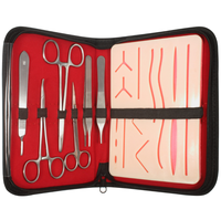 Kit d'entraînement manuel à la suture en acier durable et réutilisable pour les professionnels de la santé et les stagiaires
