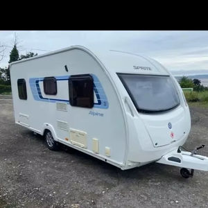 Mini Caravana Sprite Alpine 2015 para 4 Personas, 4 Camas, Suspensión Independiente, Remolque Camper Todoterreno - Product Image 3