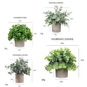 DS501 Mini plante <span class=keywords><strong>en</strong></span> <span class=keywords><strong>pot</strong></span> fausse <span class=keywords><strong>en</strong></span> plastique fausse petite plante d'<span class=keywords><strong>eucalyptus</strong></span> romarin <span class=keywords><strong>en</strong></span> <span class=keywords><strong>pot</strong></span> <span class=keywords><strong>pour</strong></span> salle de bain cuisine ferme chambre décor - Product Image 5