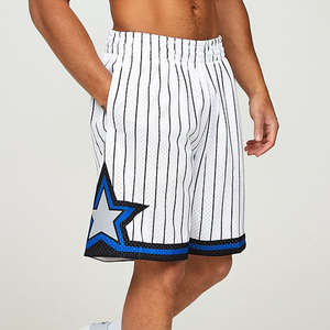 Custom Logo Color Double <b>Layer</b> Designer Mesh Shorts Lining Summer Sublimation All Over Print Blank Short Men Mesh Shorts - Product Image 3