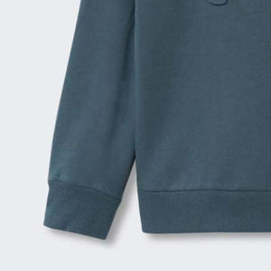 Venta caliente Mejor Venta Sudaderas con capucha Logotipo personalizado Sudaderas con capucha en relieve para hombres Básicos Algodón Mezclado Sólido Nueva moda Sudaderas con capucha en relieve - Product Image 4