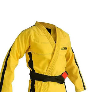 Uniformes de Jiu Jitsu 100% Algodón al por Mayor, Logotipo Frontal Personalizado, Colores y Logotipo a Medida, Transpirable, Secado Rápido, Servicio OEM - Product Image 4