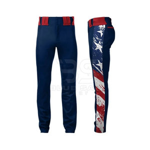 Ropa deportiva Personalización Logo Pantalón de béisbol Su propio diseño Precio de fábrica Pantalones de béisbol y softbol - Product Image 5