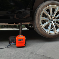 Cric hydraulique électrique Essential 3-en-1 avec gonfleur de pneu et kit d'urgence pour voiture