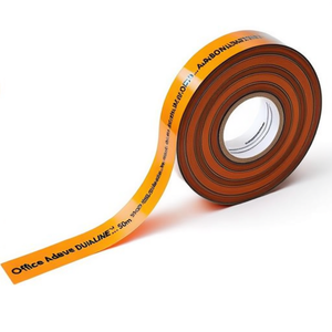 Cinta Adhesiva para Señalización de Pisos DURALINE Negra/Amarilla de 50 mm x 30 m - DURADERA - Product Image 3