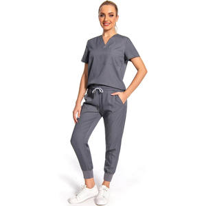 Veste d'été unisexe à manches courtes Costume d'allaitement personnalisé de haute conception pour les patients Uniformes hospitaliers du personnel hospitalier - Product Image 2