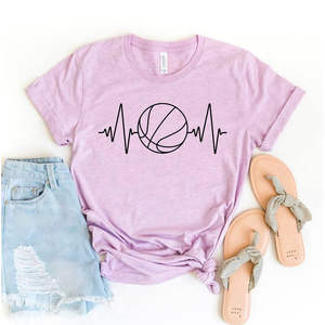 Camiseta Deportiva de Baloncesto, Compresión Transpirable, 240 g/m², Corte Ajustado, Diseño con Logotipo Gráfico - Product Image 1