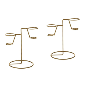 Support de cornet de crème glacée en métal à 16 trous pour décoration de fête et de mariage - Product Image 5