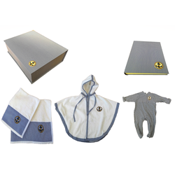 Conjunto de Ropa de Algodón 007 Anchor Layette para Primavera - Product Image 1