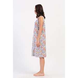 Vestido de Dormir para Mujer Talla XXL con Tirantes Anchos y Bolsillo con Cierre para Uso en Casa - Product Image 3