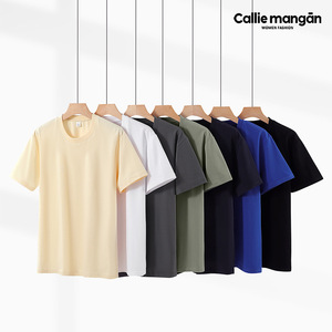 เสื้อยืดผ้าฝ้าย100% พิมพ์ลายกราฟิกสำหรับผู้ชายเสื้อยืดผ้าไหมขนาดใหญ่พิเศษพิมพ์ลายสกรีนไซส์ใหญ่พิเศษ - Product Image 3