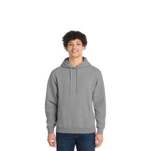 Sudadera con capucha lisa en blanco para hombre 80% Algodón 20% poliéster sudadera para imprimir bordado OEM ODM proveedor - Product Image 1