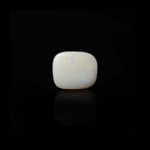 Opale - 13,61 carats - Pierre précieuse naturelle de cristal poli de forme ovale - Haute qualité supérieure - Taille personnalisable - Couleur blanche - Product Image 1