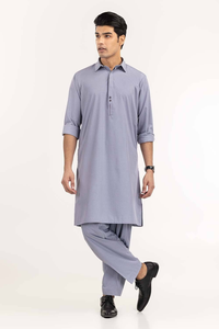 Nuevo y Cómodo Shalwar Kameez para Hombre, Diseño Personalizado, Trajes Pakistaníes, Servicios OEM, Conjunto de Shalwar Kameez, Largo Regular, Sin Arrugas - Product Image 2