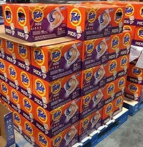 Tide PODS 81 CT Spring Meadow HE Compatible con detergente para ropa jabón Pacs 3 en 1 Potente limpieza Precio asequible - Product Image 4