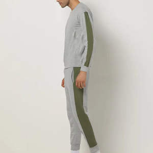 Conjunto de dos piezas de moda para hombre, chándales de ajuste Regular, traje ligero y cómodo para correr, chándales de ajuste Regular para hombre - Product Image 1