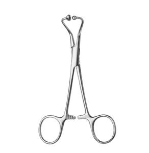 Pince à serviette médicale Backhaus avec boule et douille 11.5cm-Pince chirurgicale - Product Image 2